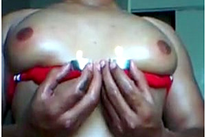 Junior shemale candle wax nipples shot...